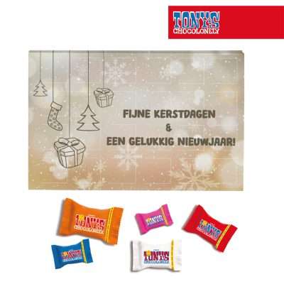 Fairtrade adventskalender - Tony Chocolonely