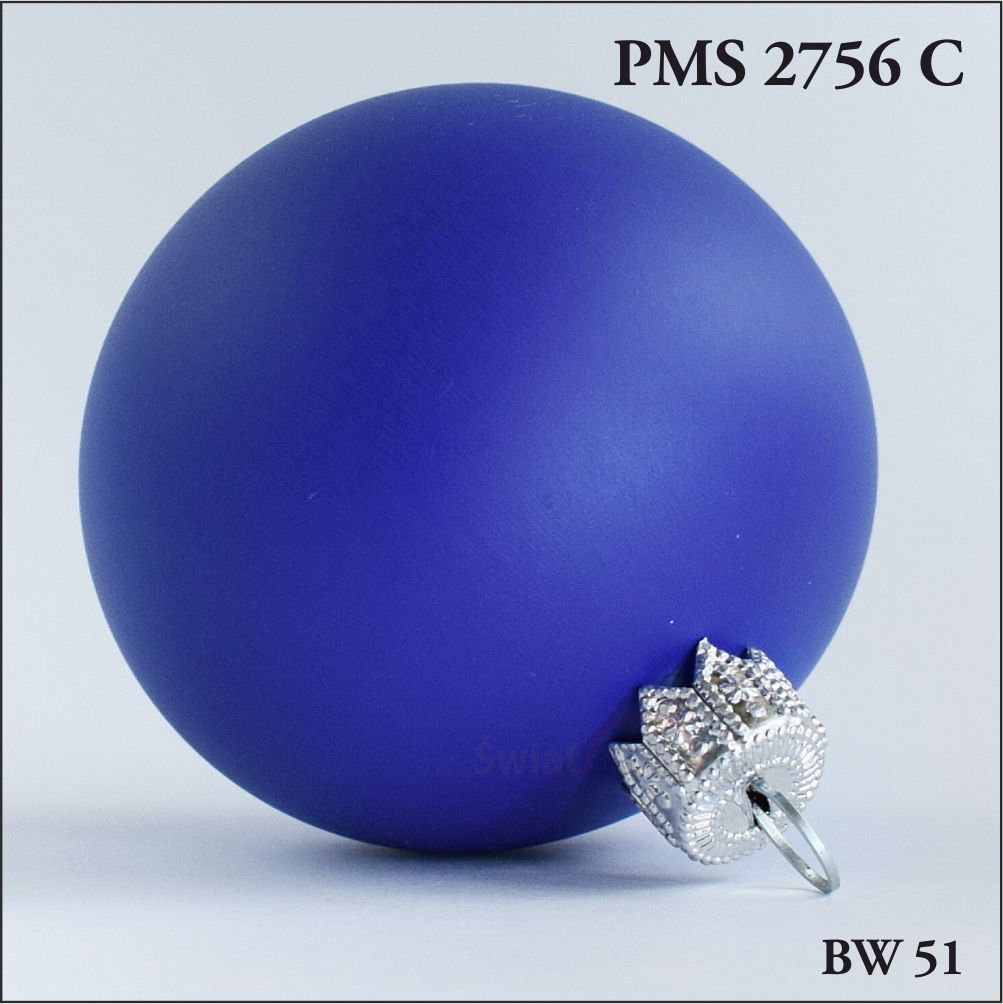 Donker blauw mat