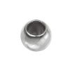 Zilver plastic bal