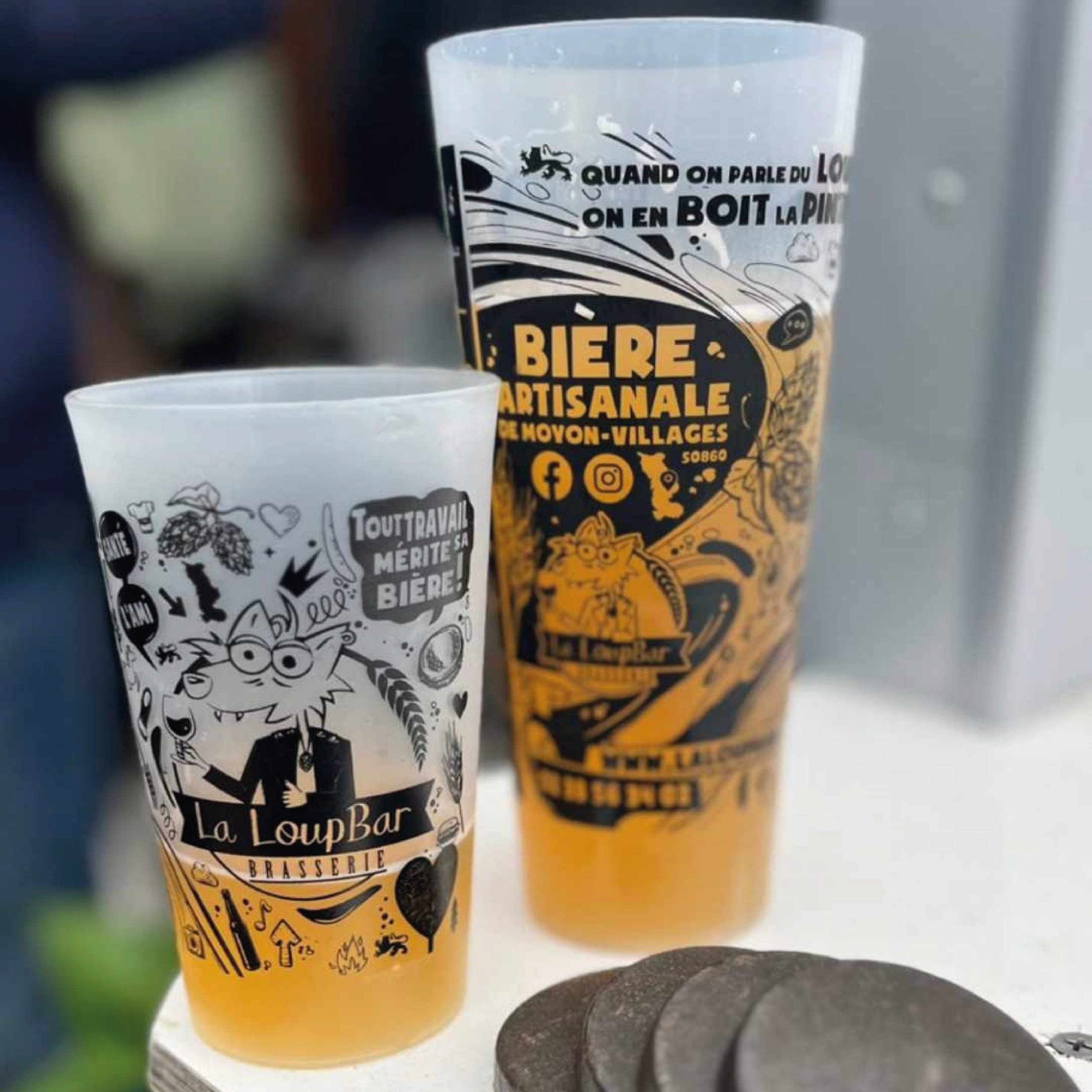 Herbruikbare plastic beker bedrukken 50-60cl – full colour - Afbeelding 3