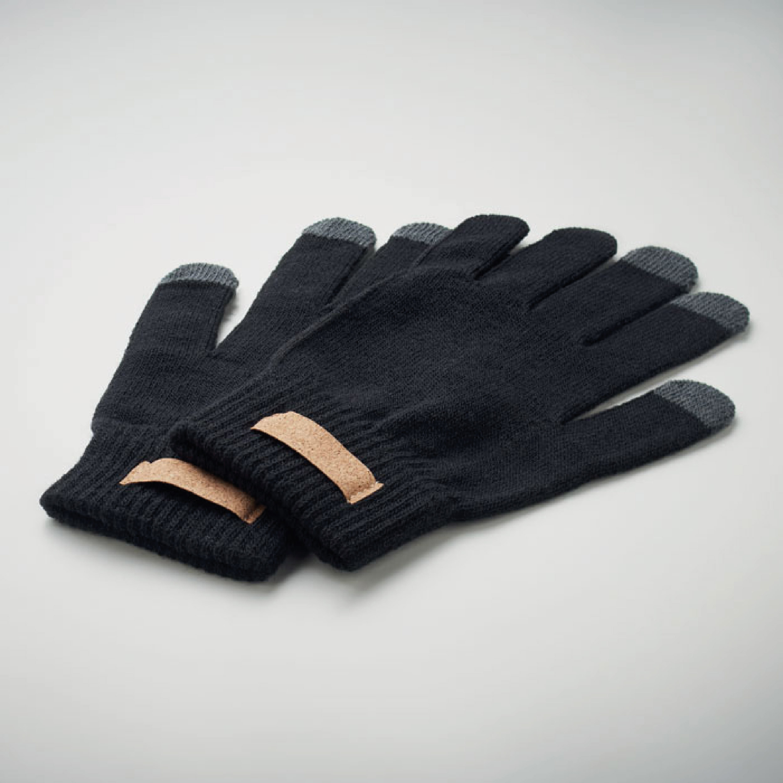 RPET Touchscreen handschoenen met kurk bedrukken
