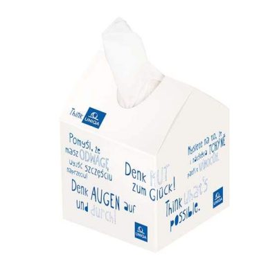 Tisseu box huis bedrukken
