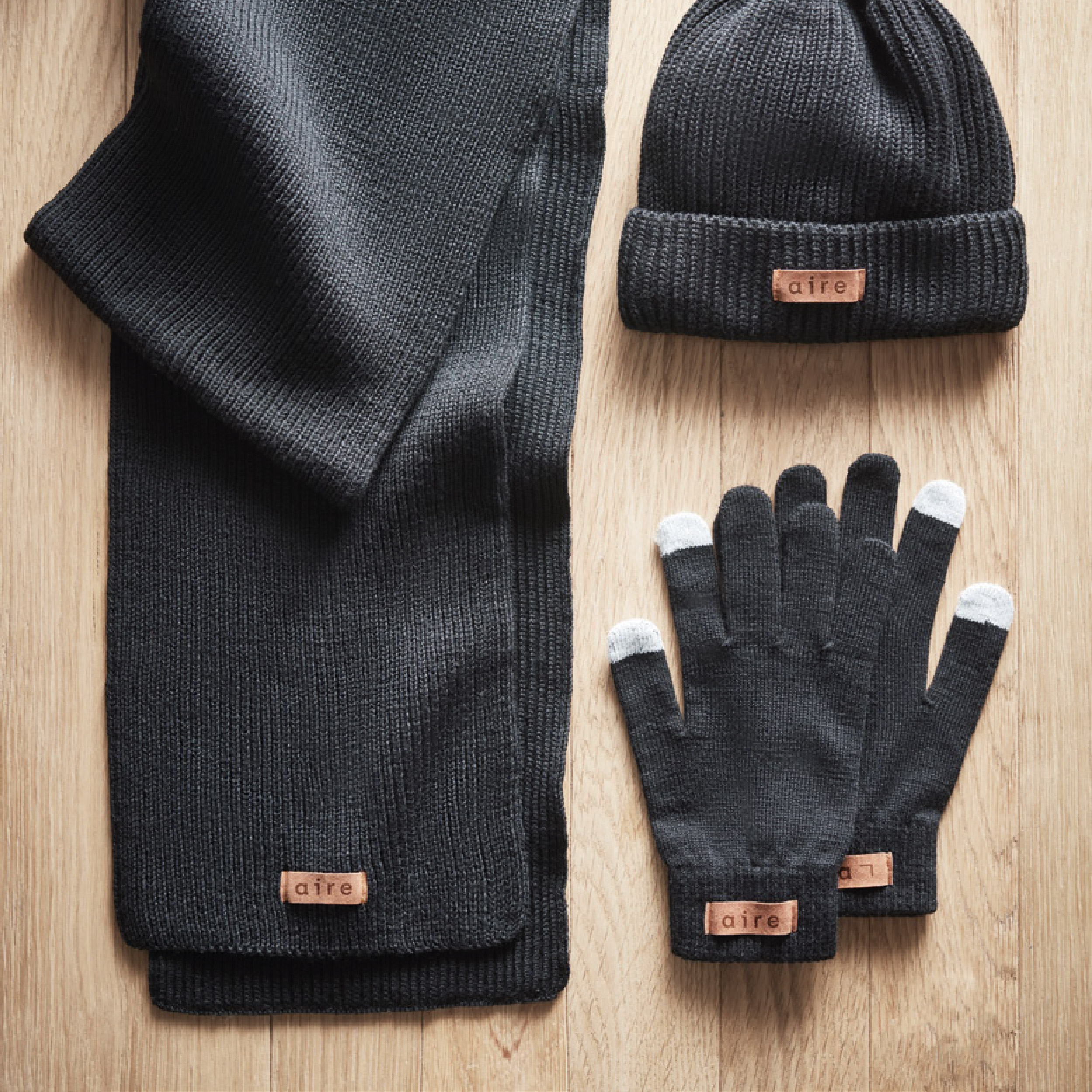 3 delige winterset bedrukken