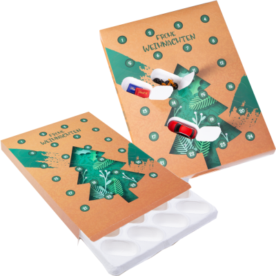 Adventskalender om zelf te vullen – plastic vrij
