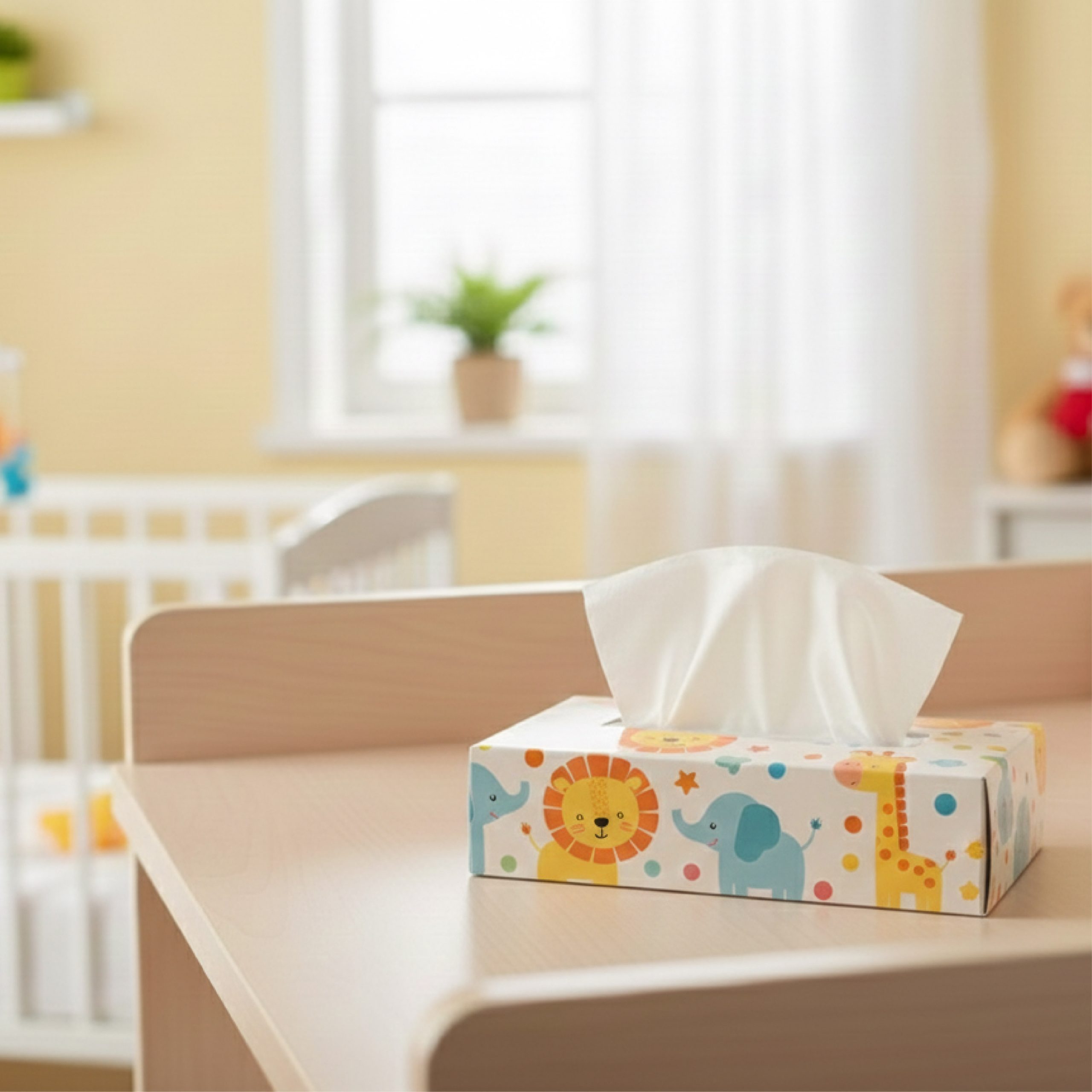 rechthoekige tissuebox bedrukken met logo Rechthoekige tissuebox bedrukken