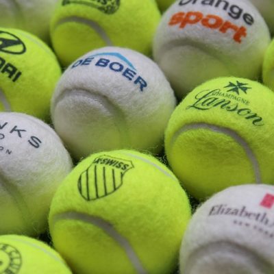 tennis ballen bedrukken