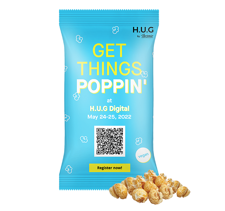zakje popcorn bedrukken
