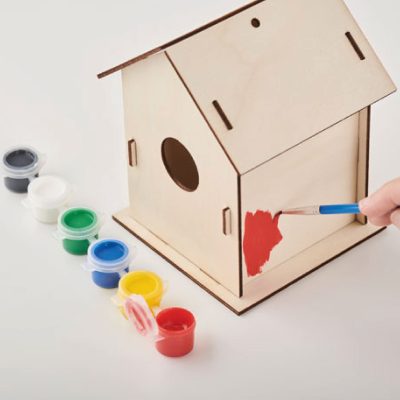Doe-het-zelf vogelhuisje bedrukken