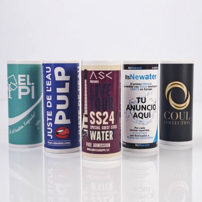 Rond waterpak bedrukken 250ml