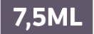 7,5 ml