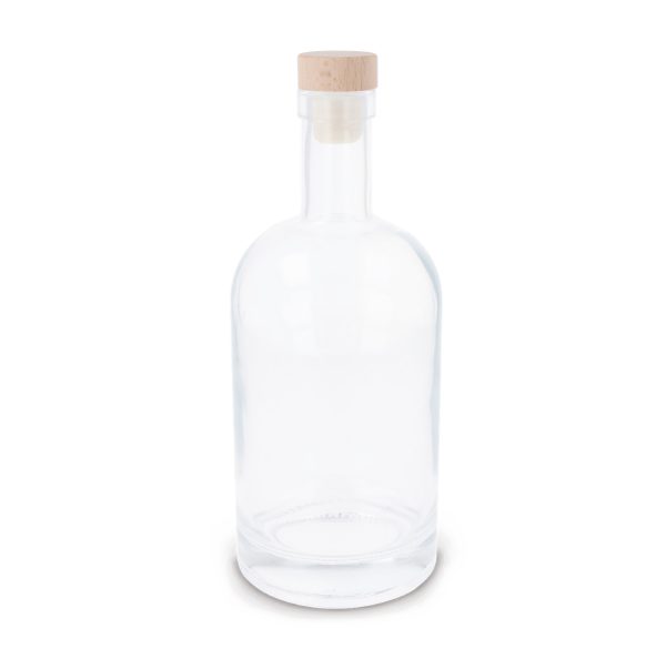 glazen waterfles bedrukken 500ml