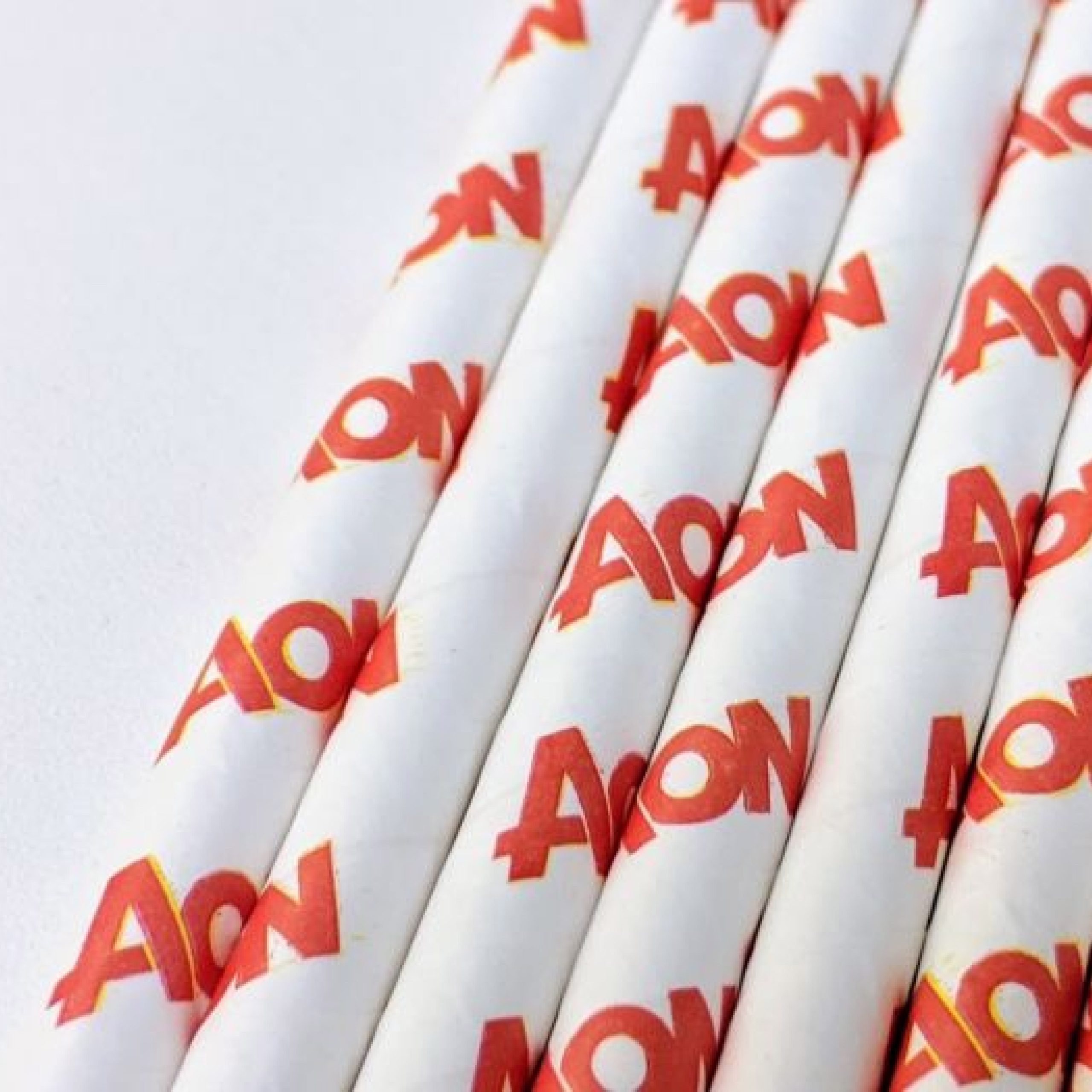 papieren rietje bedrukken in kleur papieren rietjes bedrukken in 1 kleur