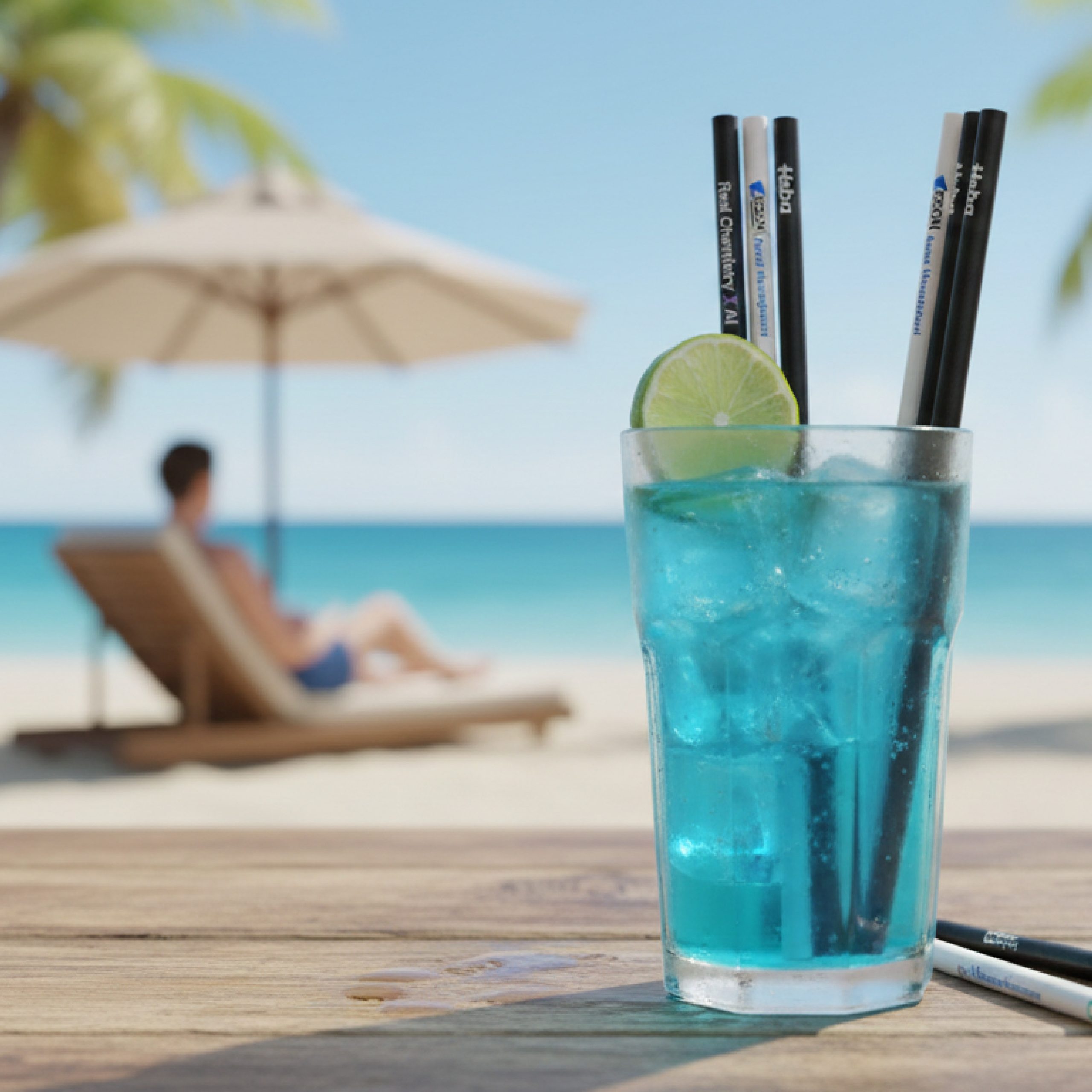 papieren rietje bedrukken Papieren rietje bedrukken met logo