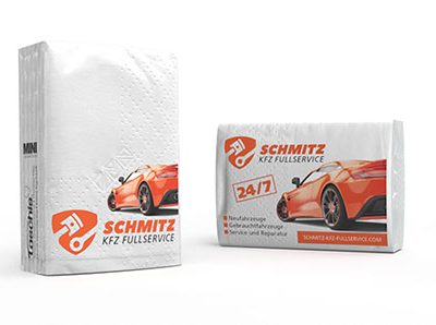 zakdoekjes bedrukken mini