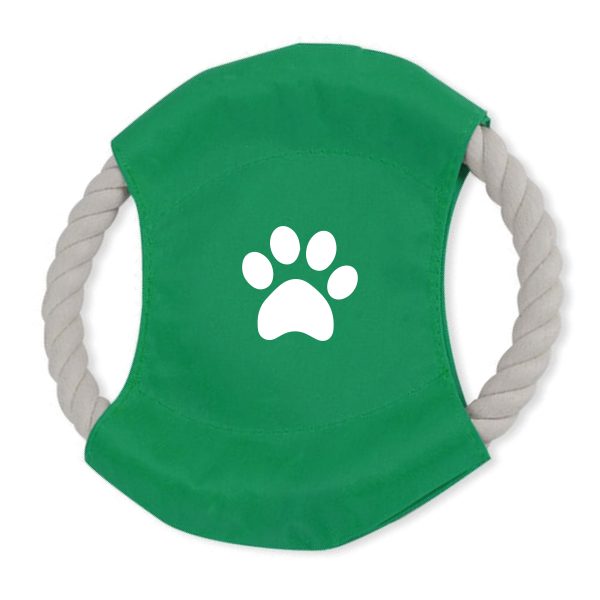 groene honden frisbee bedrukken