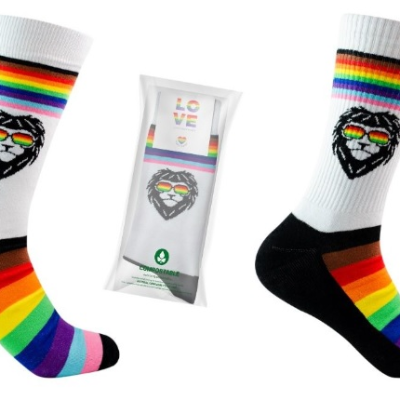 Pride sokken bedrukken