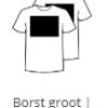 Borst groot/ Rug groot