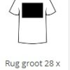 Rug groot
