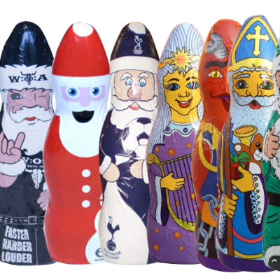 Chocoladefiguren bedrukken