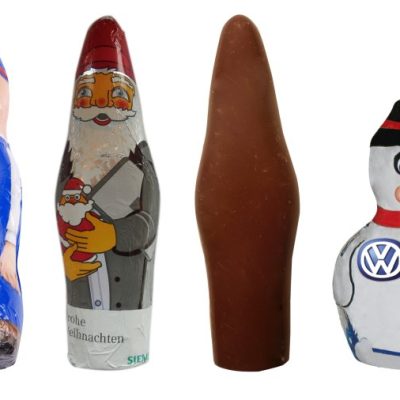 Chocolade kerstman bedrukken