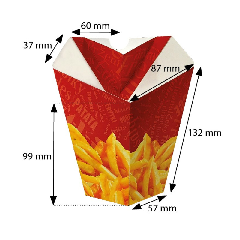 Frietbakjes bedrukken - Afbeelding 2