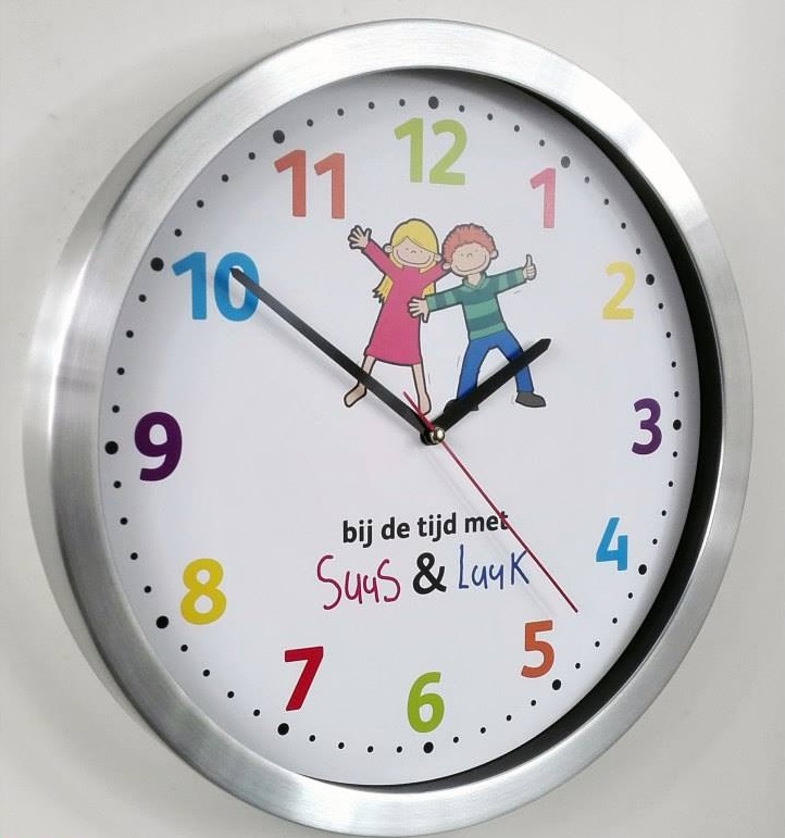 Ronde klok bedrukken - Afbeelding 2