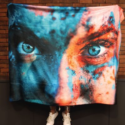 Fleece deken bedrukken