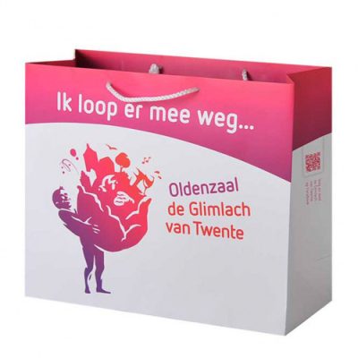 Luxe Papieren Tas bedrukken All-over opdruk A3