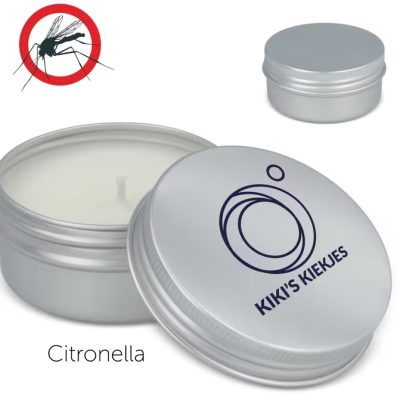 Citronella kaars bedrukken