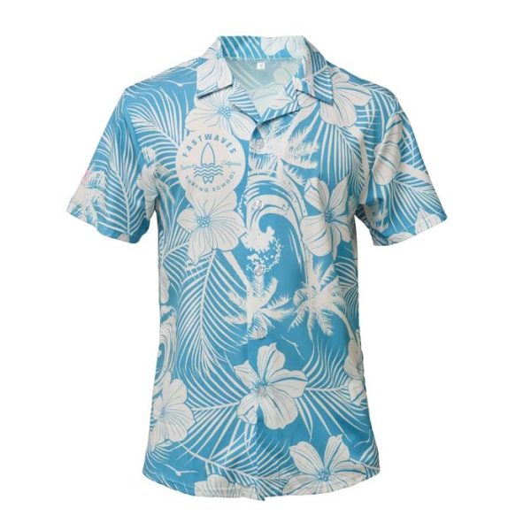 hawaii blouse bedrukken