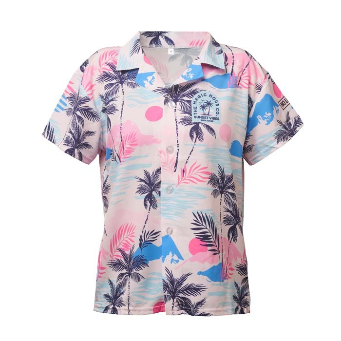 hawaii blouse bedrukken