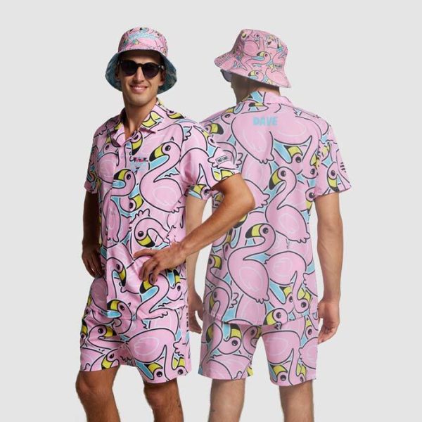 hawaii blouse bedrukken