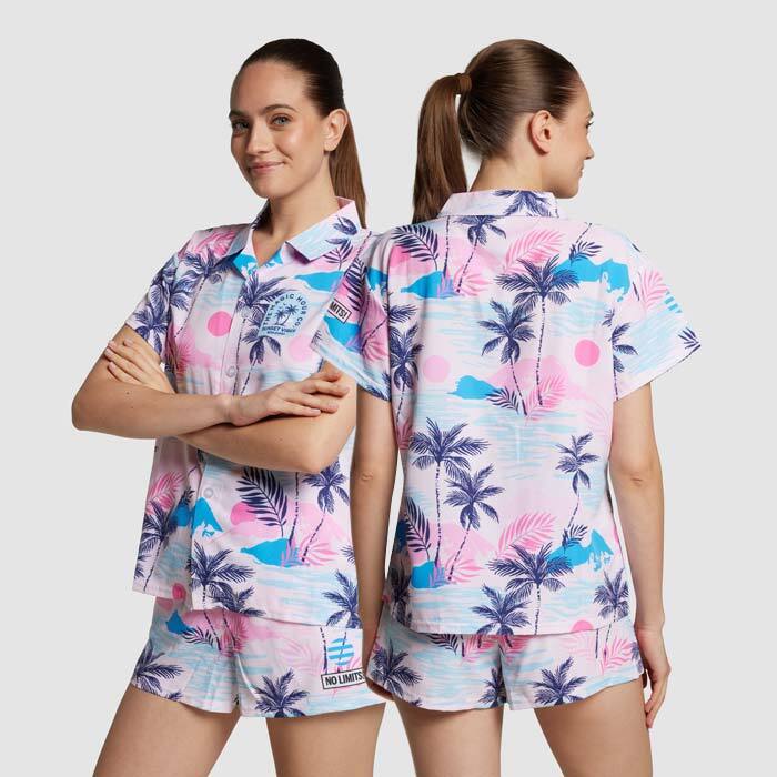 hawaii blouse bedrukken