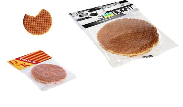 stroopwafel in zakje bedrukken
