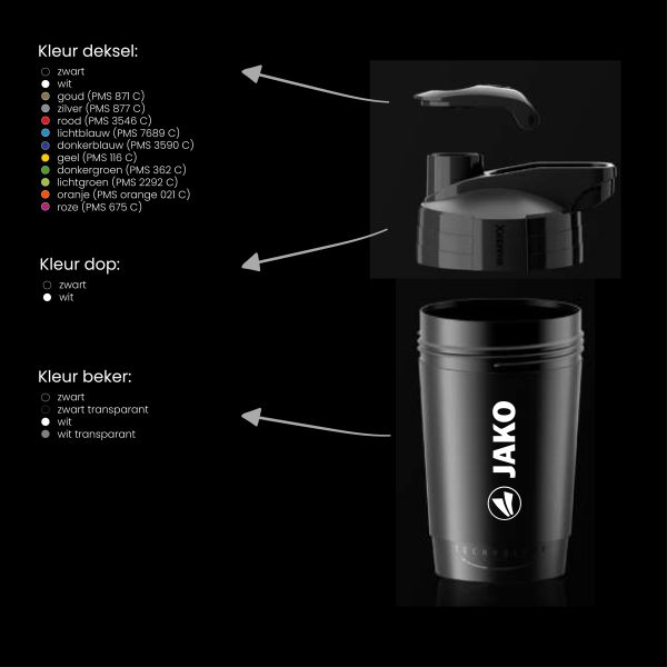 shakebeker 400ml bedrukken