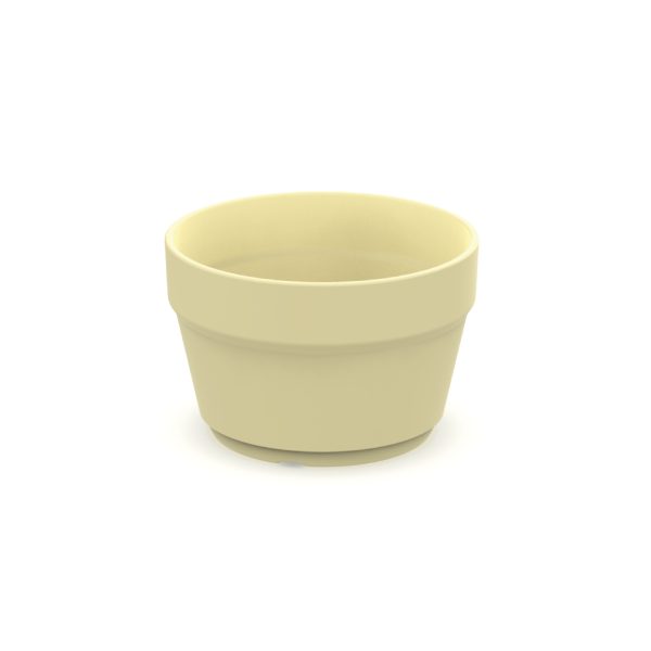 herbruikbare ijsbeker 50ml pastel yellow