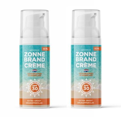 Zonnebrand bedrukken SPF 30