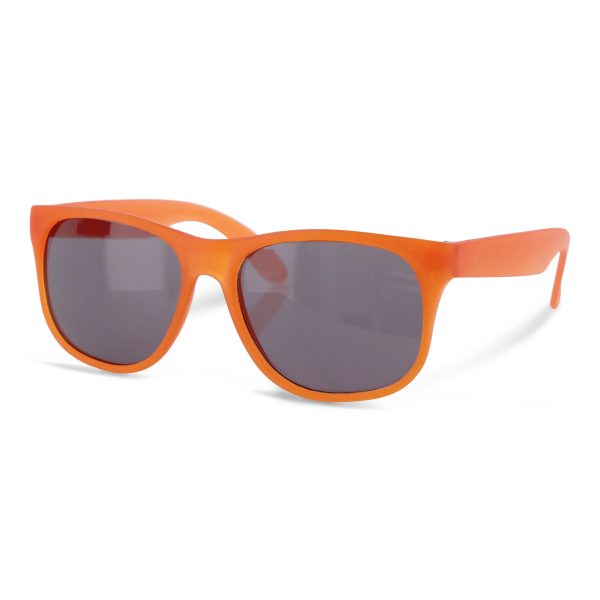 oranje zonnebril bedrukken