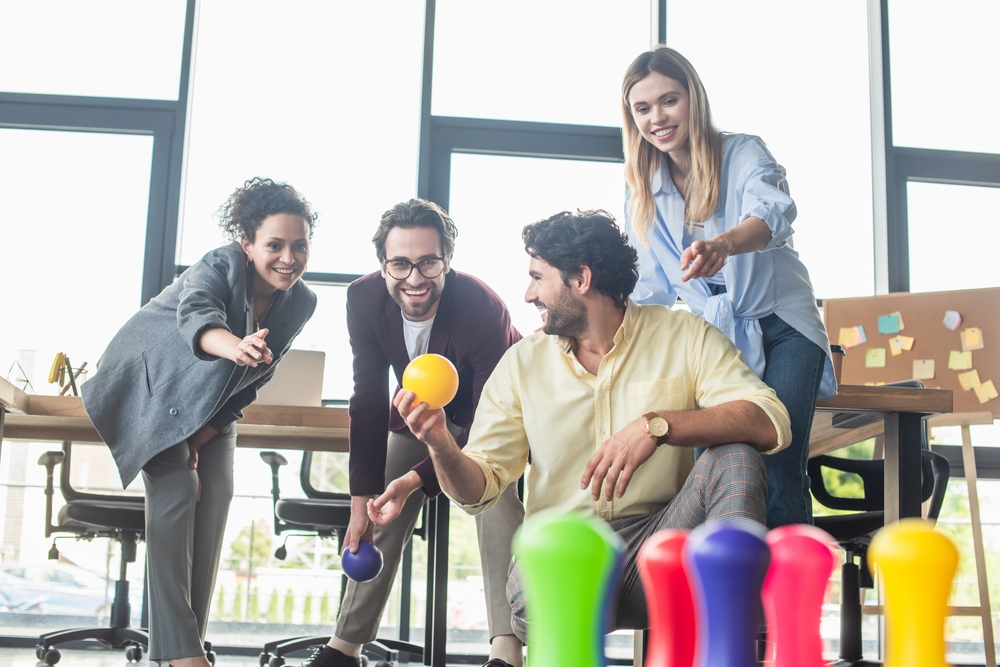 Bedrukte spelletjes voor collega's
