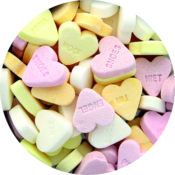 Liefdehartjes