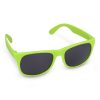 Groene zonnebril met bedrukking