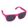 Roze zonnebril met bedrukking