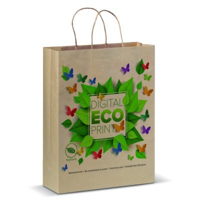 Papieren kraft tas 100g/m² 32x12x41cm
