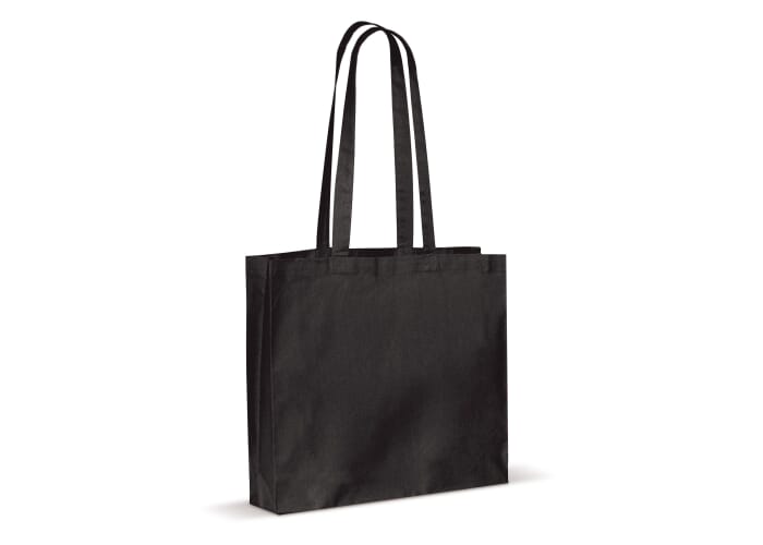 Schoudertas katoen bedrukken 40x10x35cm