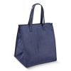 Donkerblauwe R-PET koeltas non-woven bedrukken