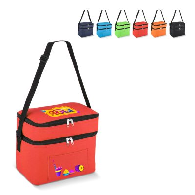 R-PET 600D koeltas met dubbele compartimenten