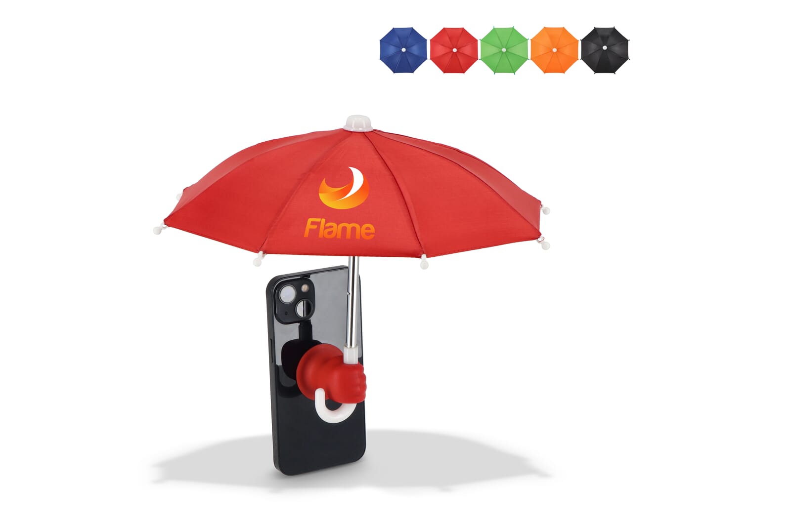 Telefoonparaplu met zuignaphouder
