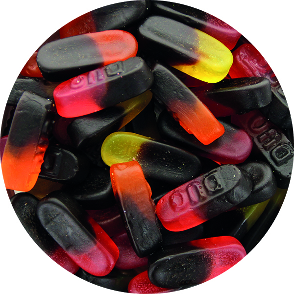 Duo‑drop gummies
