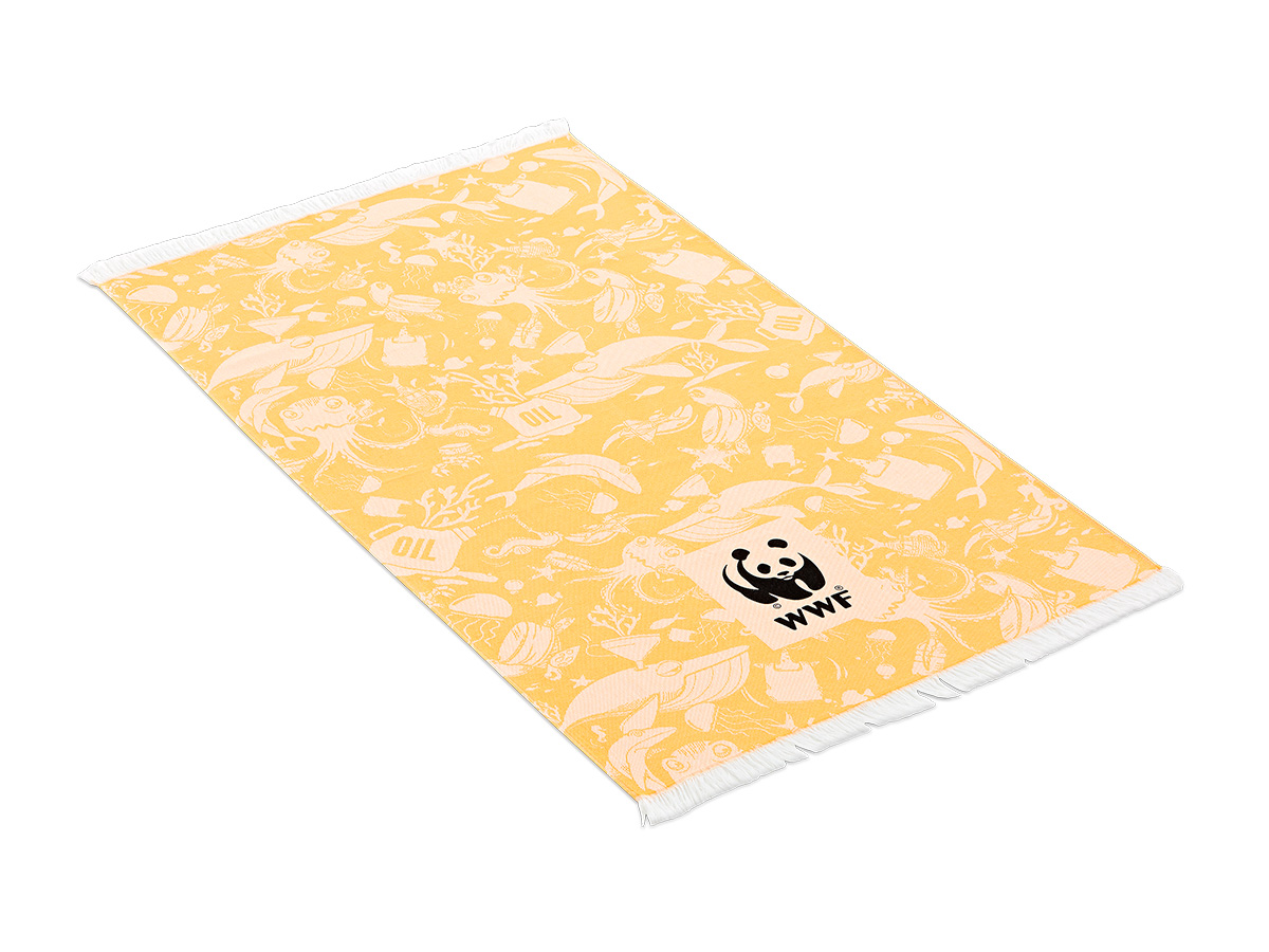 Handdoek bedrukken Ingeweven 100x50cm