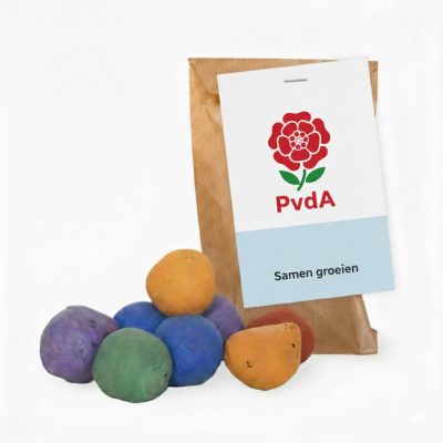 Zaad bommetjes bedrukken